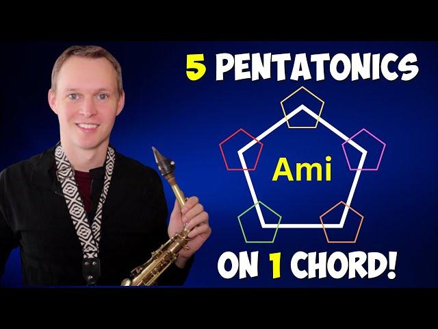 Try These 5 Pentatonic Scales On A Minor Chord!