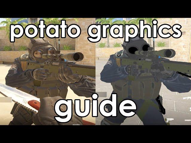 Potato graphics Tutorial CS2 (work only with bots)