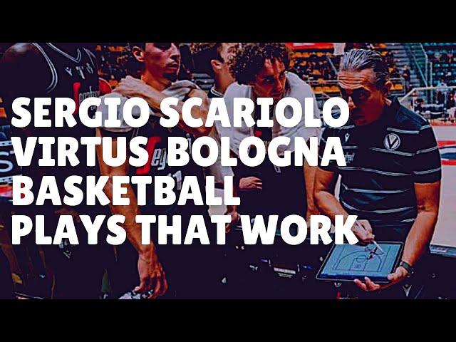 Sergio Scariolo Virtus Bologna Basketball Plays that Work