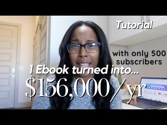 How to Create, Market & Sell your eBook: How I turned 1 ebook into a 6 figure business