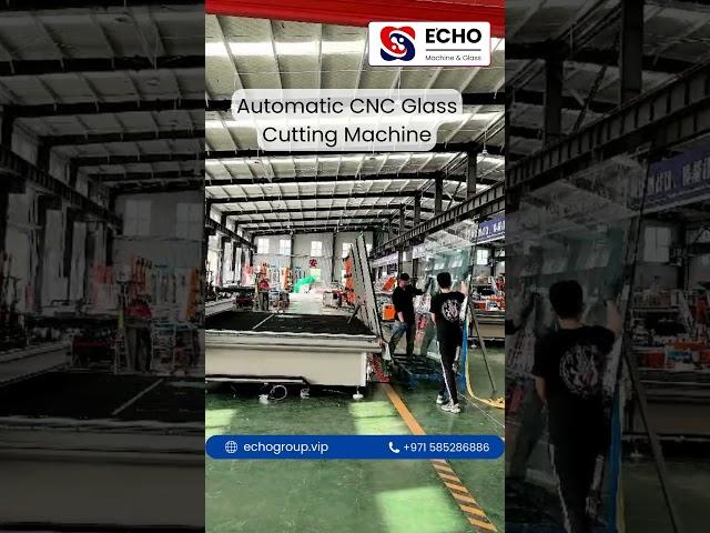 CNC Automatic Glass Cutting Machine & Table | Revolutionize Glass Manufacturing! #cncglassmachine