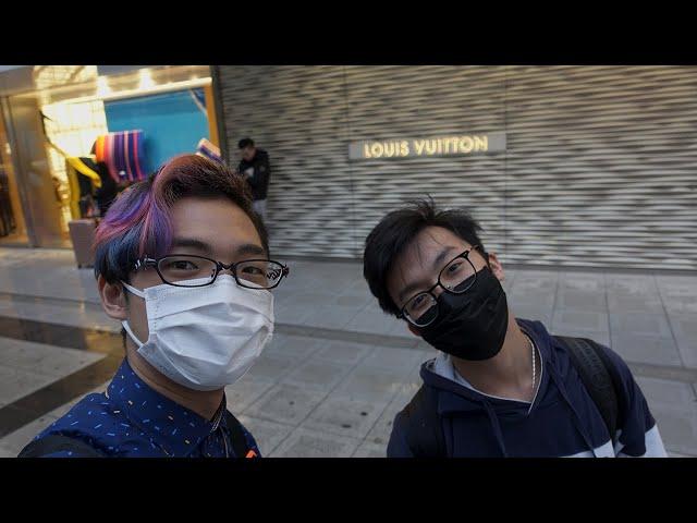 【日本 VLOG】 Visiting LOUIS VUITTON Cafe in Japan