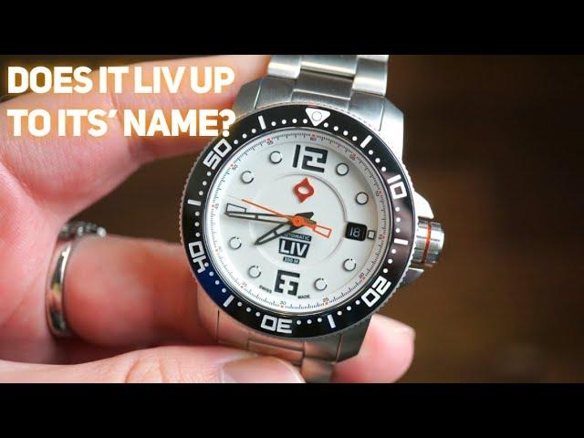 LIV GX 41MM Swiss Automatic Dive Watch Review - Can i LIV with it?