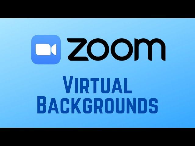 How to Add Virtual Backgrounds on Zoom