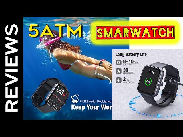 Boean SmartWatch 5ATM Waterproof Review 2022