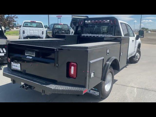 2024 Silverado 3500 DRW upfitted with Knapheide PGTD Bed