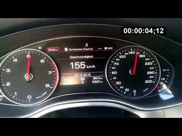 Audi A6 3.0 TFSI Stage 2 100-270 km-h by HDH-Concepts