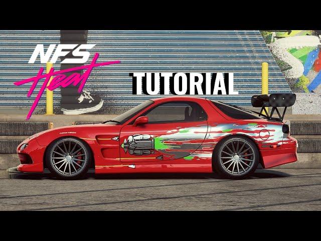 Need for Speed HEAT | Dom's Mazda RX7 Build Tutorial!