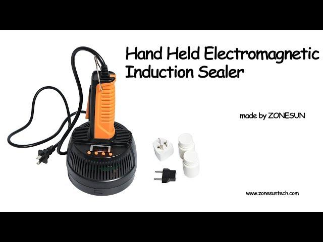 How to use the Hand Held Electromagnetic Induction Sealer Microcomputer Bottle Sealing Machine