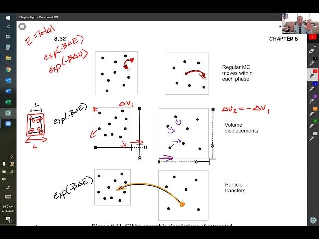 ChEn 513 Gibbs Ensemble Monte Carlo