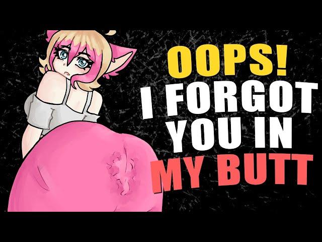 Stuck in Your Best Friend's Butt (giantess asmr)