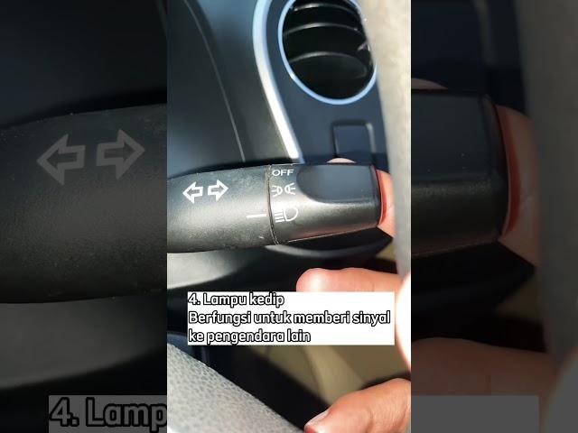 Fungsi Lampu Mobil Untuk Pemula #shorts #otomotif