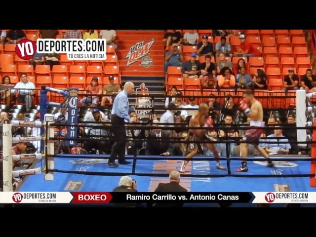 Ramiro "Lobito" Carrillo vs Antonio Canas No Contest UIC Pavilion Warriors Boxing