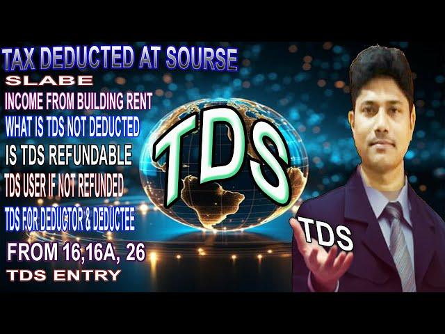 What is TDS | TDS entry in tally prime |TDS auto calculation |Complete TDS Accounting in Tally Prime