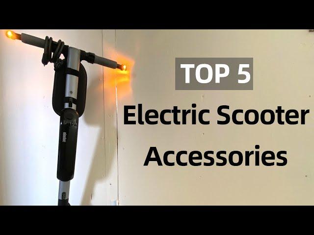 Top 5 Best Electric Scooter Accessories!