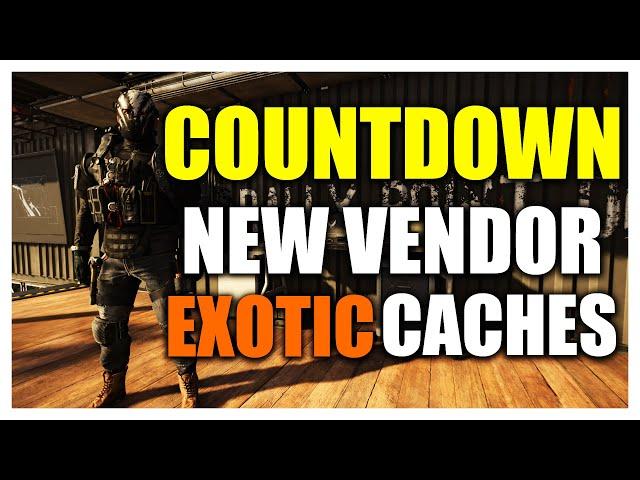 NEW VENDOR!! Countdown Currency Vendor - T.U.15 Season 9 The Division 2!