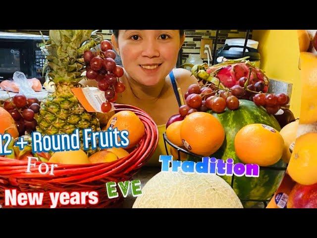 TWELVE + LUCKY ROUND FRUITS FOR THE FILIPINO NEW YEAR’S EVE TRADITION