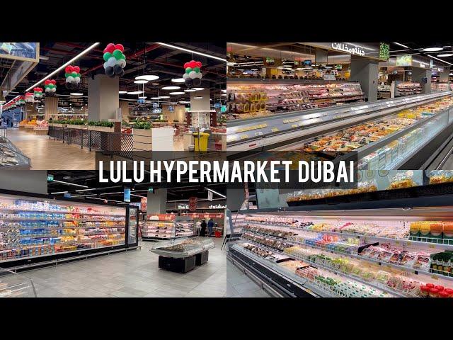 LULU HYPERMARKET DUBAI 2022 | 4K | GROCERY SHOPPING 