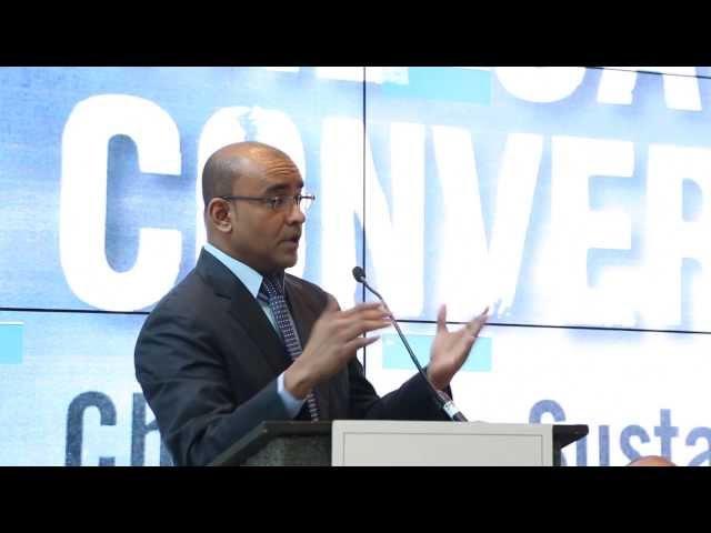 The Carbon Conversations 2013: Charting a Sustainable Future - Dr. Bharrat Jagdeo