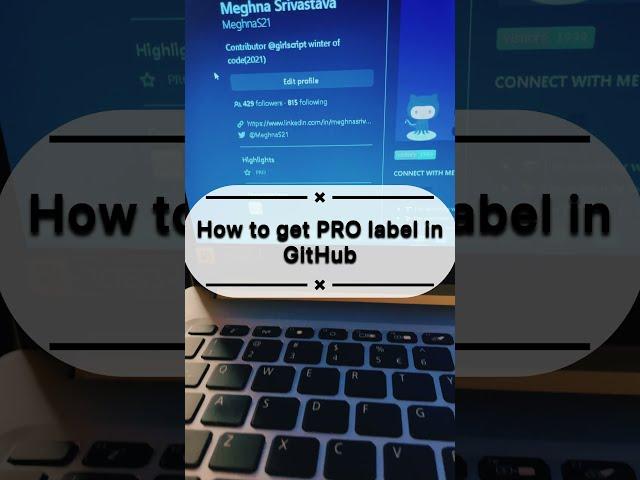 How to get **PRO** badge on GitHub(2022)|| free || GitHub Student Developer Pack