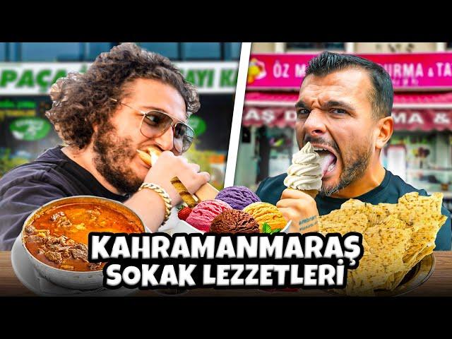 KAHRAMANMARAŞ SOKAK LEZZETLERİNİ DENEDİK ! w/@MesutCanTomay