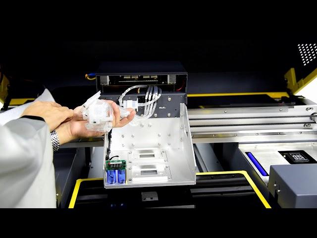 Focus Athena-Jet Plus DTG printer 2  Machine function explaination