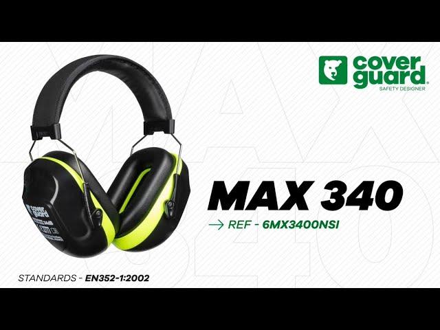 [EN] MAX340 - Earmuff - COVERGUARD®