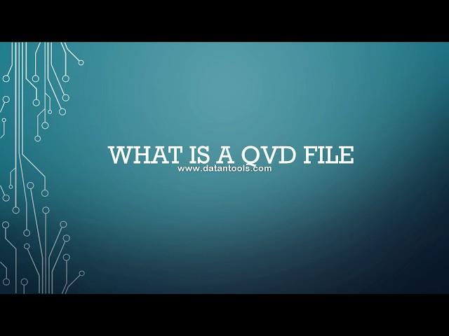 55 What is a QVD file