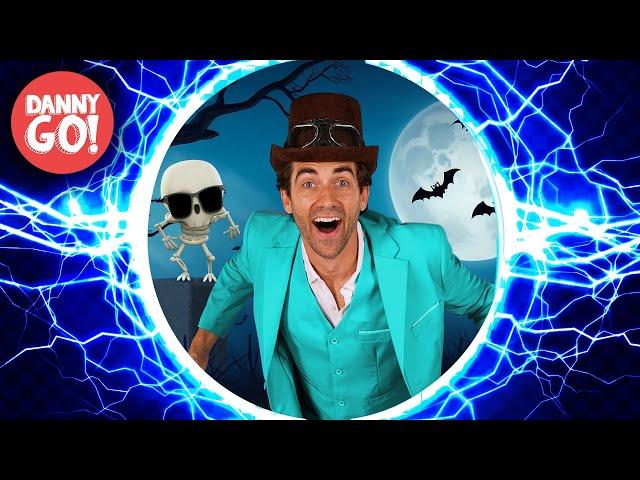 "The Skeleton Shake!"  /// Halloween Dance ️HYPERSPEED REMIX️/// Danny Go! Songs for Kids