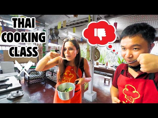 FIRST TIME COOKING THAI FOOD in CHIANG MAI THAILAND | BEST THING TO DO IN in CHIANG MAI Thailand