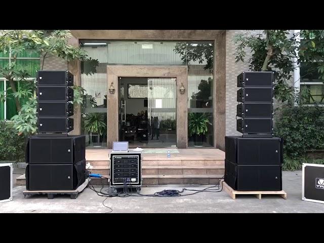 TPA Soundcheck(3)-New TP 460 singe 10'' line array system & Korf 218 dual 18'' Subwoofer