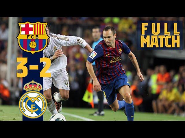 FULL MATCH: BARÇA 3-2 REAL MADRID (SPANISH SUPERCUP FINAL)