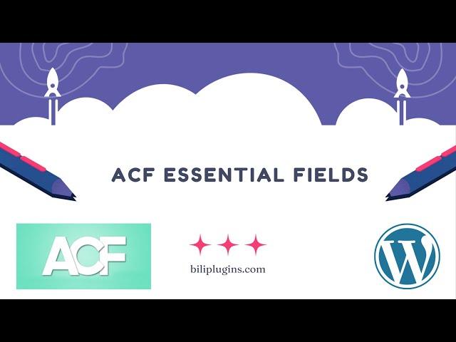 ACF Essential Fields | ACF Custom Fields Types | ACF Pro add-on | Bili Plugins