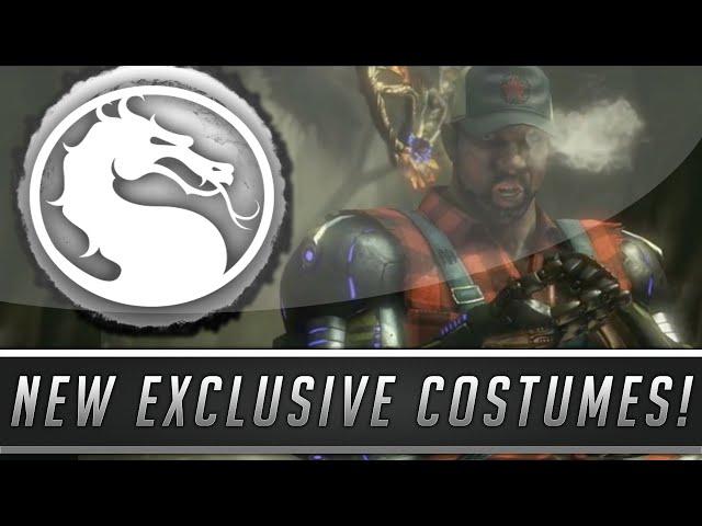 Mortal Kombat X | Farmer Jax & Mime Johnny Cage DLC Costumes! (Mortal Kombat 10)