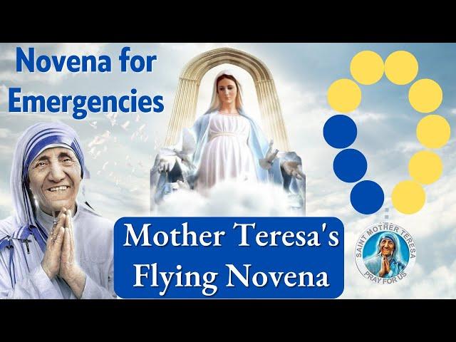 Mother Teresa's "Flying Novena" to Our Lady - (Emergency Novena)