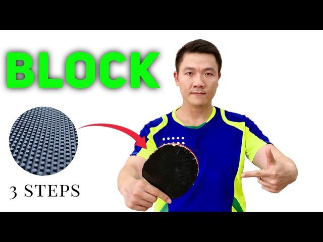 How to Block by Long Pimples |  3 principles