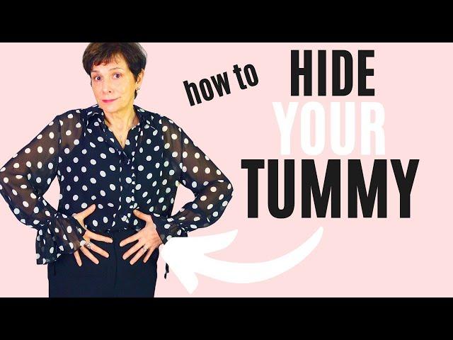 How To Hide A Tummy Instantly Over 50 | Style Dos & Donts