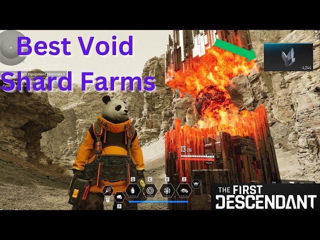 Best Void Shard Farms The First Descendant