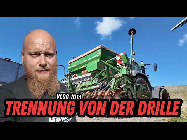 FarmVLOG#1013 - Trennung von der Amazone Drille