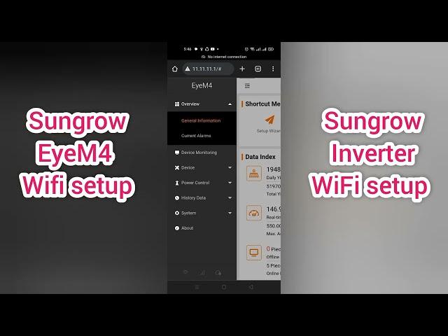 Sungrow Inverter WiFi setup