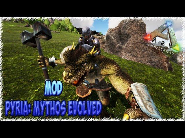 Mod Pyria: Mythos Evolved (мод Пирия: средневековая эволюция) в ARK: Survival Evolved.