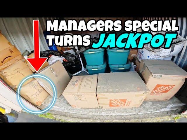 Incredible Finds in managers special storage unit