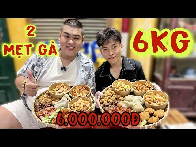 Quá Đau Tim Chứng Kiến Hoàng Tốc Độ Thử Thách 2 Mẹt Gà 6Kg Trong 45 Phút Nhận Thưởng 6.000.000Đ