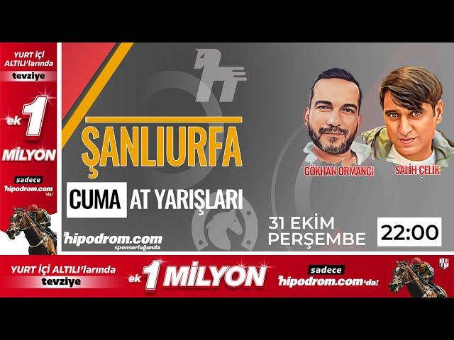 01 Kasım 2024 // Şanlıurfa At Yarışı Tahminleri // Gökhan Ormancı - Salih Çelik