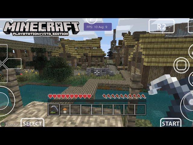 Vita3K Android v12| Minecraft 1.84 Skyrim World | OpenGL | SD765G | PSVita Emulator | Gameplay