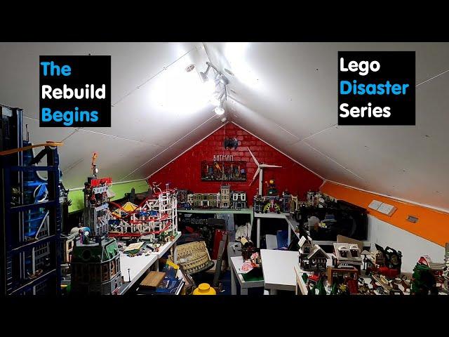 Lego Disaster Series | The Rebuild Begins | Ninjago Docks Edition