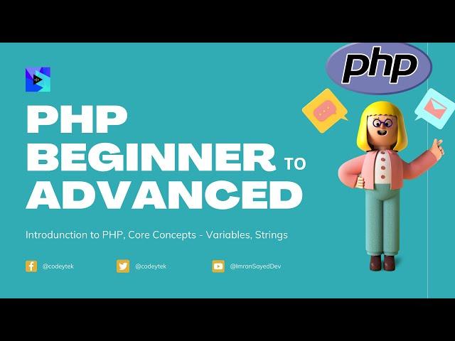 Learn PHP Beginner To Advanced | PHP Course | PHP Programming Examples For Beginners