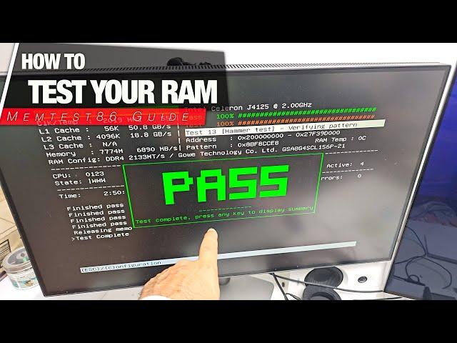 How to Fix FAULTY RAM and Stop Random PC Crashes | Memtest86 Guide