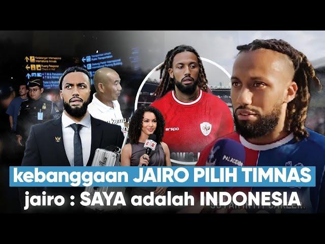 Senyum ‘PENUH Ketulusan jairo’ saat Ditanya Reporter soal Indonesia Kedatangan Jairo yg disambut Fan