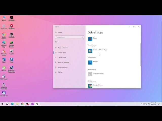 How To Change Default Media Player in Windows